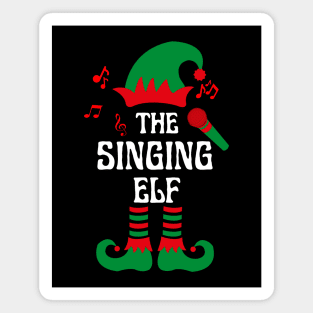 THE SINGING ELF Magnet